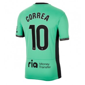 Atletico Madrid Angel Correa #10 Tredje trøje 2023-24 Kort ærmer
